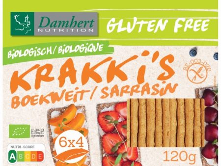 DH BUCKWHEAT  KRAKKI S 120G Hot on Sale