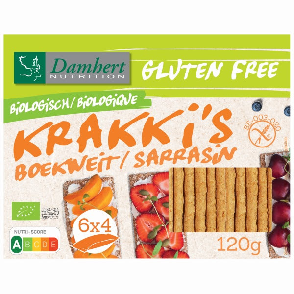 DH BUCKWHEAT  KRAKKI S 120G Hot on Sale