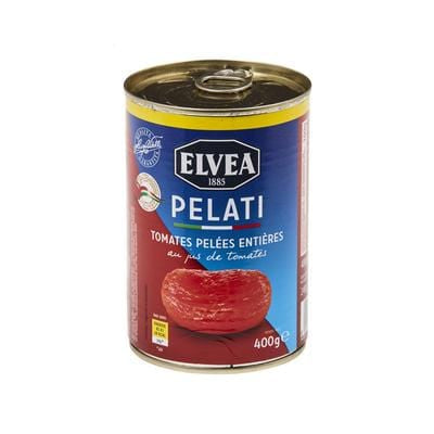 ELVEA TOMATO PEELED WHOLE 400GR Discount