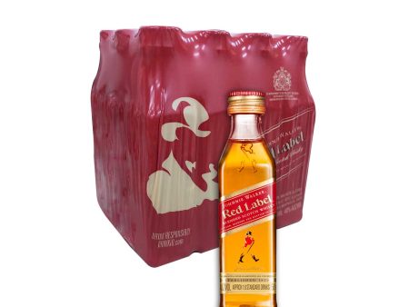 WHISKY JOHNNIE WALKER RED LABEL 12X5CL on Sale