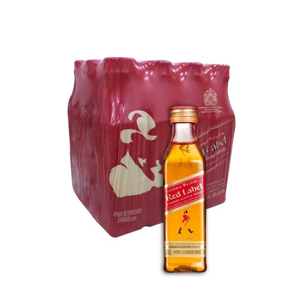 WHISKY JOHNNIE WALKER RED LABEL 12X5CL on Sale