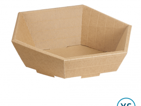 BASKETS IN CARDBOARD-NATURA Sale