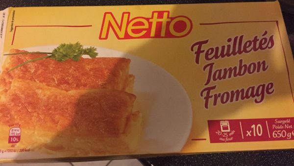 NETTO 10 FRIANDS HAM & CHEESE 650G Discount