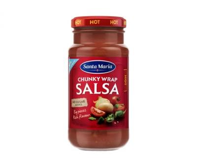 SANTA MARIA CHUNKY WRAP SALSA HOT 230G Online Sale