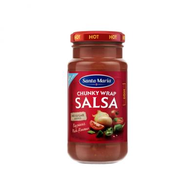 SANTA MARIA CHUNKY WRAP SALSA HOT 230G Online Sale