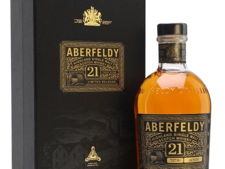 WHISKY ABERFELDY 21 YEARS 70CL Hot on Sale