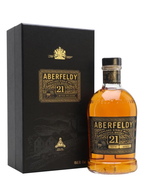 WHISKY ABERFELDY 21 YEARS 70CL Hot on Sale