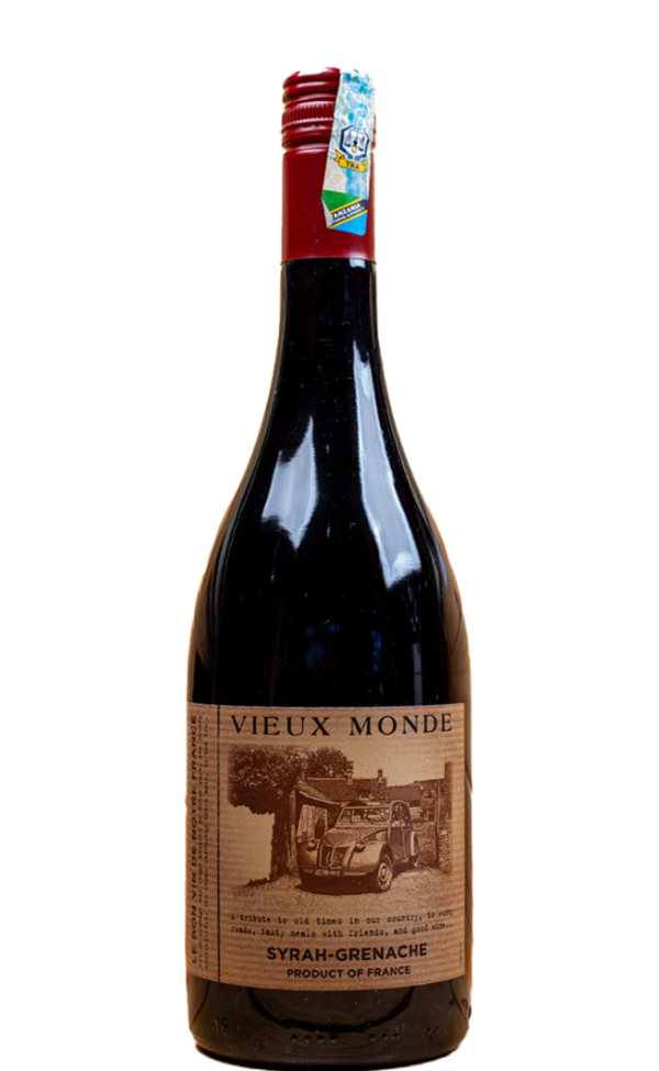 VIEUX MONDE SYRAH GRENACHE 75CL on Sale