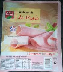 BF SMOKED COOKED HAM 4 SLICES 180GR For Discount