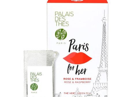 PDT 100 TEA BAGS PRESTIGE PARIS FOR HER Fashion