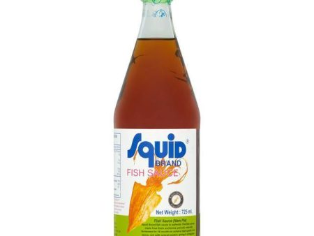 FISH SAUCE A-QUALITY 725ML SQUID Online now