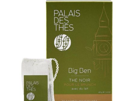 PDT 100 TEA BAGS PRESTIGE  BIG BEN BREAKFAST BIO Discount