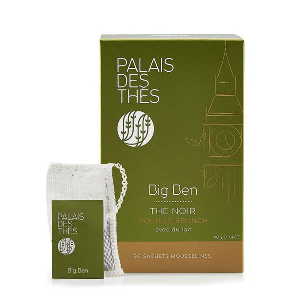 PDT 100 TEA BAGS PRESTIGE  BIG BEN BREAKFAST BIO Discount