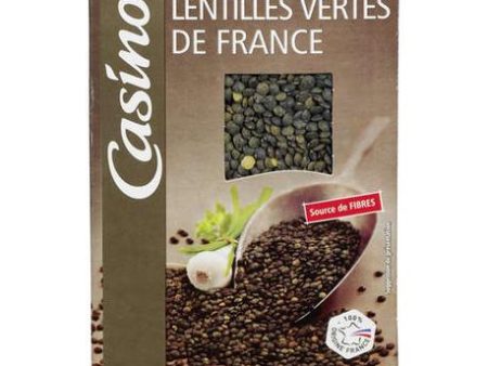 GREEN LENTILS FROM FRANCE 500GR Online Sale