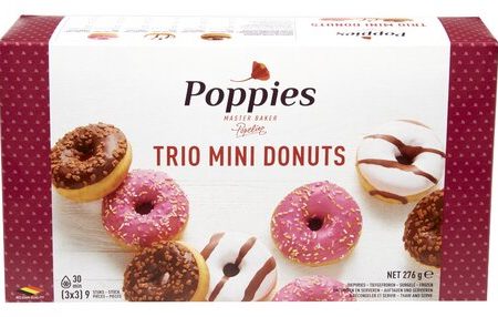 POPPIES DONUTS ASSORTMENT 4PCE For Cheap