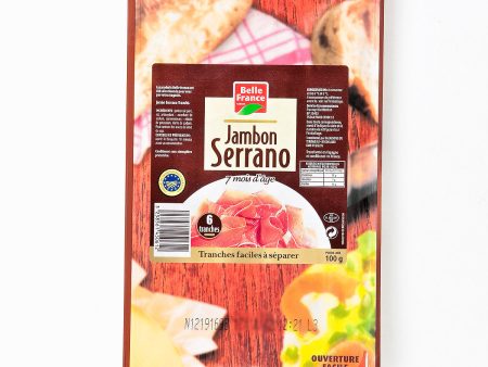 BELLE FRANCE SERRANO HAM 7 SLICES For Cheap