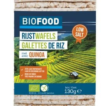 DH BIO RICE WAFERS QUINOA 130G For Sale