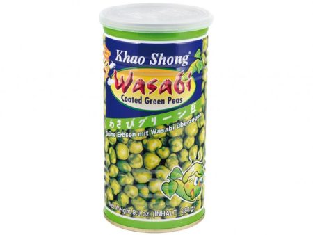 ROASTED GREEN PEAS & WASABI 280G KHAO SHONG Cheap