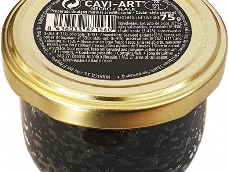 DIAMIR CAVI-ART BLACK CAVIAR STYLE SEAWEED 75G Supply