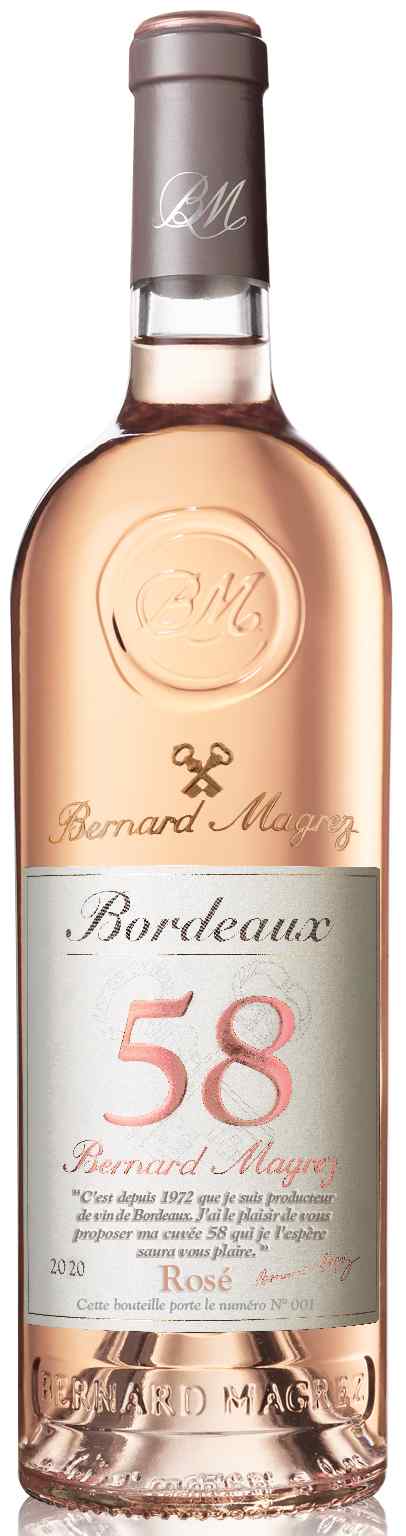 BERNARD MAGREZ 58 BORDEAUX  ROSE  75CL For Sale