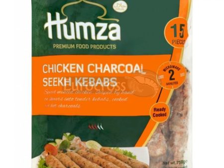 HUMZA KEBAB CHICKEN CHARCOAL  15PCS 750G Online now