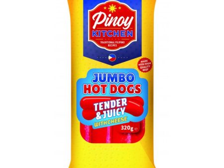 PINOY JUMBO HOT DOGS CHEESE SAUSAGES 320GR Online Sale