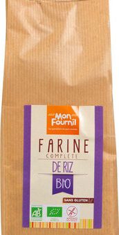 MON FOURNIL ORGANIC WHOLE RICE FLOUR 400GR Online Sale