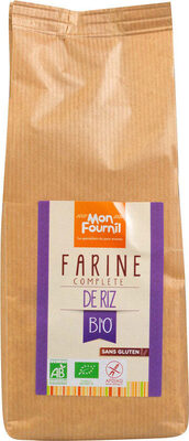 MON FOURNIL ORGANIC WHOLE RICE FLOUR 400GR Online Sale