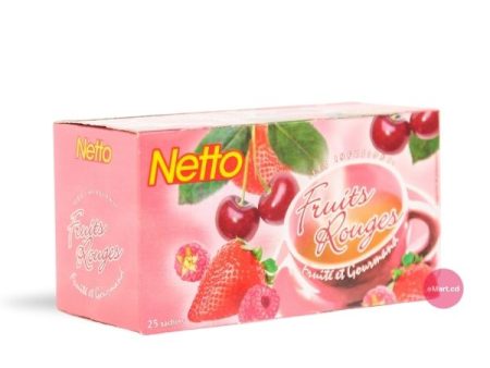 NETTO RED FRUITS INFUSION 25 BAGS Fashion