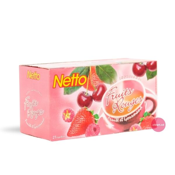 NETTO RED FRUITS INFUSION 25 BAGS Fashion