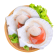 SCALLOPS HALF SHELL WITH ROE 20 30 on Sale