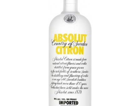 ABSOLUT LEMON 1Lt Online Hot Sale