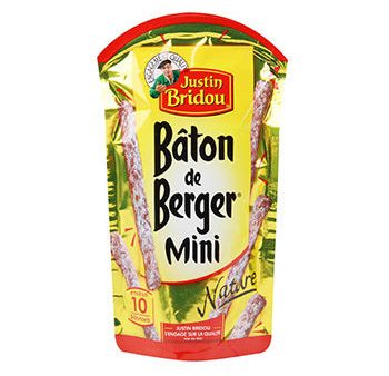 JUSTIN BRIDOU STICKS BERGER MINI PEPPERS MILD 80G Sale