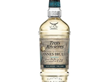 3 RIVIERES RUM BLANC CANNES BRULEES 70CL Discount